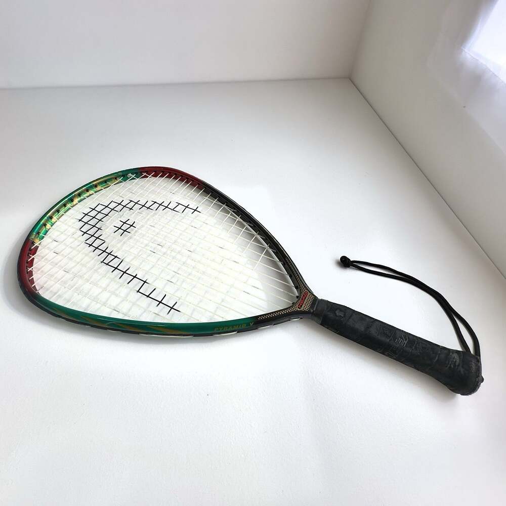 Head Pro XL Xtra Long Pyramid V OS Tennis Racquet 27.5” 4 3/8 w/Cover